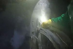 杭州消防水池堵漏现场